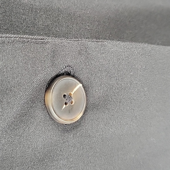 Iris Black Blazer Notched Lapel Tailored - Picture 9 of 13